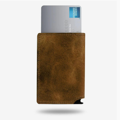 AirTag PopUp Wallet - Premium Leather