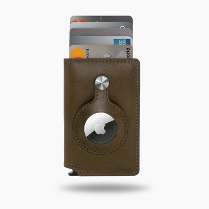 AirTag PopUp Wallet - Premium Leather