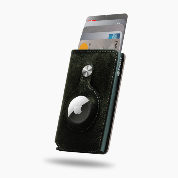 AirTag PopUp Wallet - Premium Leather