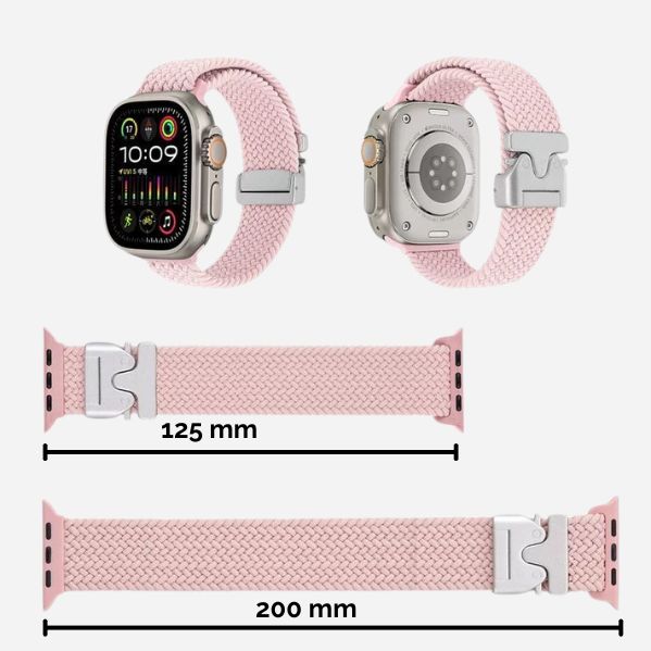 Apple Watch woven nylon elastic band measurements