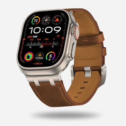 Apple Watch Brown Leather Band