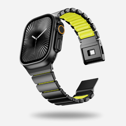 Titanium–Silicone Hybrid Band