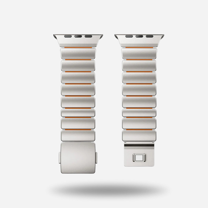 Titanium–Silicone Hybrid Band