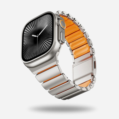Titanium–Silicone Hybrid Band