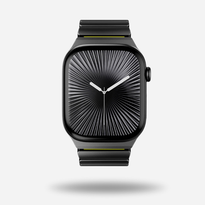 Titanium–Silicone Hybrid Band