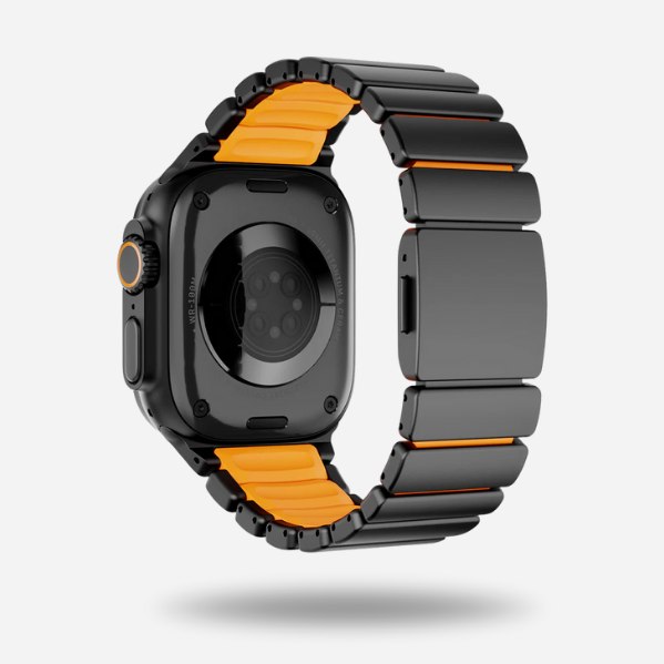 Titanium–Silicone Hybrid Band