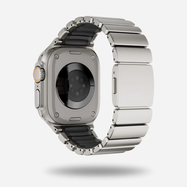 Titanium–Silicone Hybrid Band