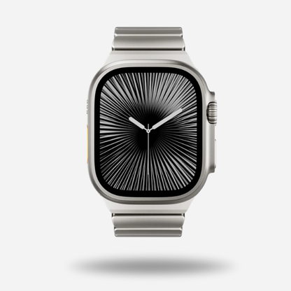 Titanium–Silicone Hybrid Band