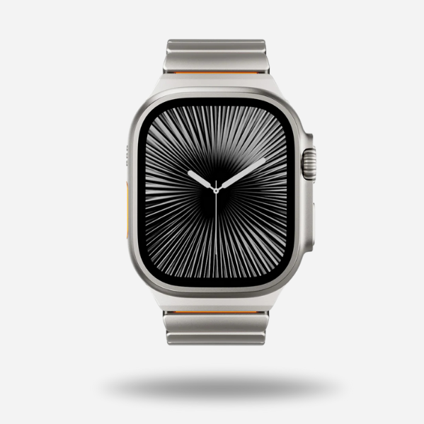 Titanium–Silicone Hybrid Band